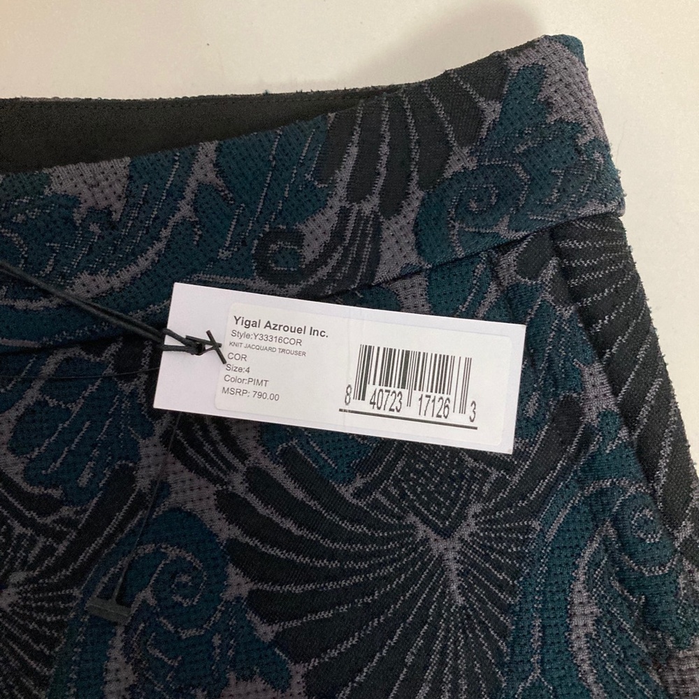 YIGAL AZROUËL Printed Straight Leg Pants - Picture 6 of 11